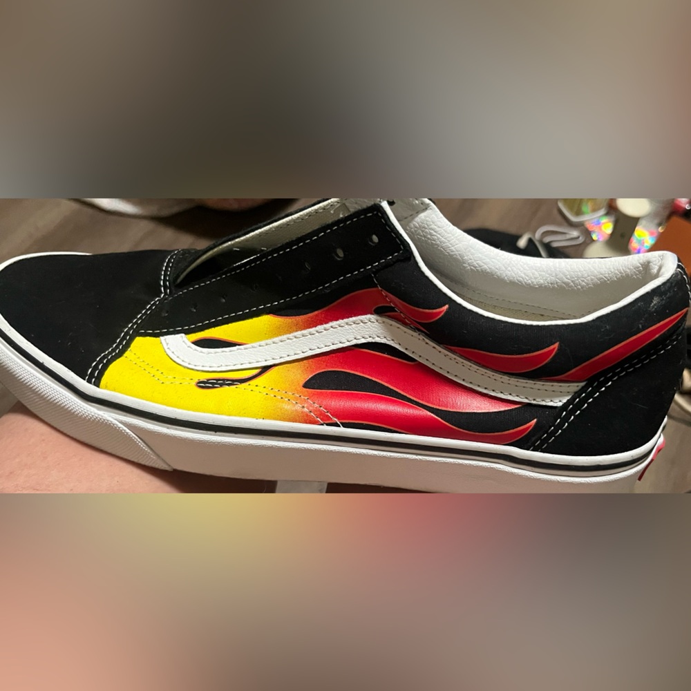 Flame Design Sneakers